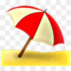 #beachumbrellas #parasol #emoji #summer #beach #plage - Flag, HD Png Download - beach emoji png
