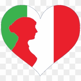 Interwiki Women Red Italian Logo - Circle Graph, HD Png Download - italian png