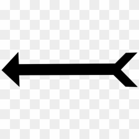 Picture Of Arrow Pointing Left - Arrow, HD Png Download - flecha blanca png