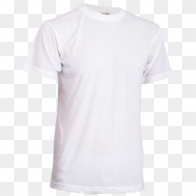 Playera Blanca Cuello Redondo Png, Transparent Png - vhv