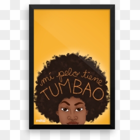 Mi Pelo Tiene Tumbao Wall Art"  Class="lazyload Lazyload - Picture Frame, HD Png Download - pelo png