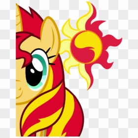 My Little Pony Sunset Shimmer Cutie Mark, HD Png Download - sol animado png
