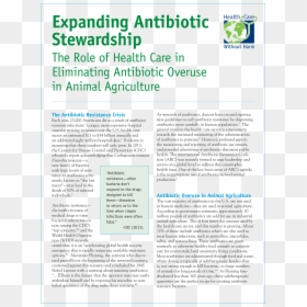 Expanding Antibiotic Stewardship White Paper - Issues Of Antibiotic In Animal, HD Png Download - antibiotics png
