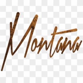 Montana Engels Artist Logo Speedpainting Belgium - Montana Logo, HD Png Download - montañas png