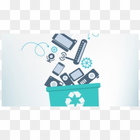 Recycling Electronics Transparent Png, Png Download - reciclaje png