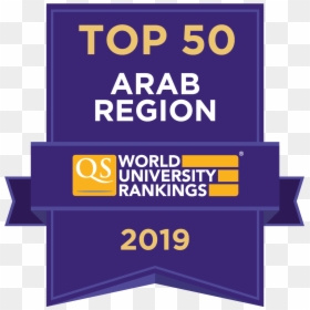 Top50arabregion - Qs Ranking 2019 Arab Region, HD Png Download - grand opening banner png