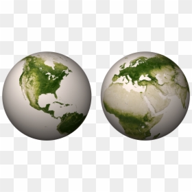 Nasa Vegetation Globes - Vegetation Map Of Earth, HD Png Download - blue planet png