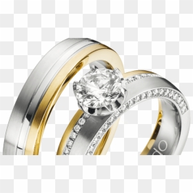 Alianças De Prata De Namoro, HD Png Download - anillos de boda png