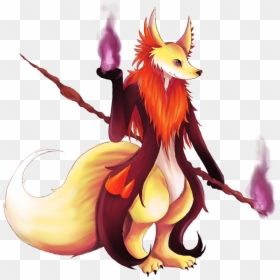 Delphoxredesign - Delphox Redesign, HD Png Download - delphox png