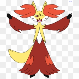 Delphox Wants A Hug - Delphox Hug, HD Png Download - delphox png