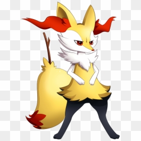 Pokemon #654, HD Png Download - delphox png