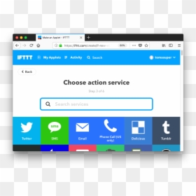 Adresse, HD Png Download - ifttt logo png