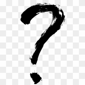Brush Question Mark Png, Transparent Png - questionmark.png