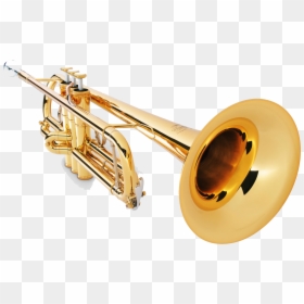 Gold Trumpet Png Image File - Trumpet Png, Transparent Png - gold.png