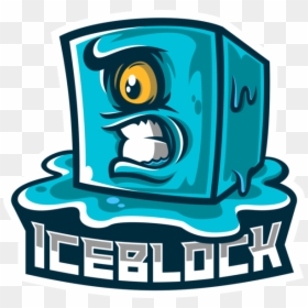 Esports Logo Ice Block, HD Png Download - ice block png
