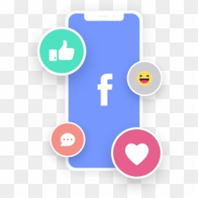 Facebook Remarketing - Mobile Phone, HD Png Download - facebook app logo png