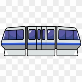 Subway Banner Free Animated Huge Freebie Download - Monorail Clipart, HD Png Download - trains png