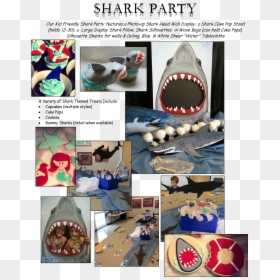 Great White Shark, HD Png Download - shark head png