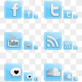 Social Media Icon Set - Youtube, HD Png Download - youtube icon png black