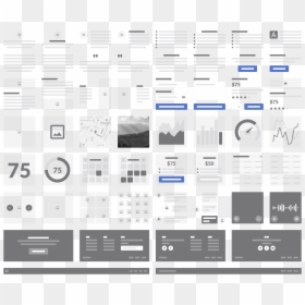 Responsive Wireframe Kit - Wireframe Marketplace, HD Png Download - iphone wireframe png