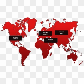 Suttons Worldwide - Locations Of Mrs Fields Cookies, HD Png Download - worldwide png