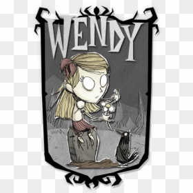 Don T Starve Wendy Skins, HD Png Download - don't starve logo png