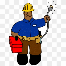 Man Clipart Electrician Free Collection - Social Community Helpers Electrician, HD Png Download - electrician png