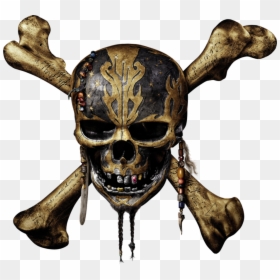 Pirates Of The Caribbean 2017 Skull, HD Png Download - pirate png