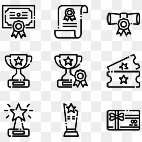 Reward And Badges - Pixel Icons Png, Transparent Png - diploma png