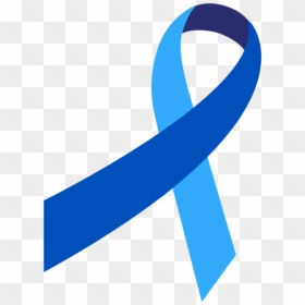 Prostate Cancer Logo Png, Transparent Png - blue ribbon png