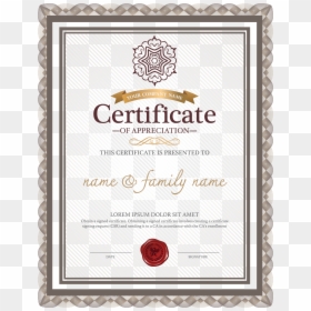 Certificate Png Transparent Background, Png Download - diploma png