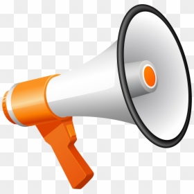 Transparent Background Megaphone Png, Png Download - megaphone png