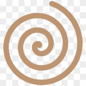 Brown Spiral Png, Transparent Png - spiral png
