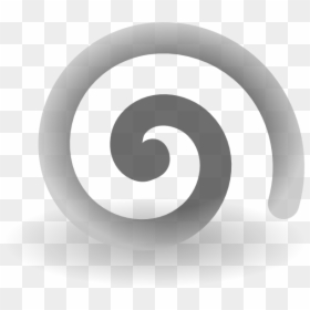 Grey Spiral, HD Png Download - spiral png