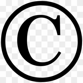 Small Transparent Copyright Symbol, HD Png Download - copyright symbol png