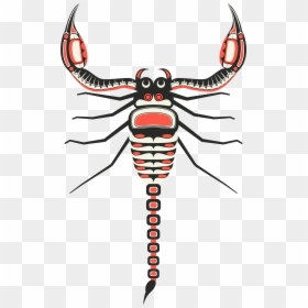 Native American Animal Art Scorpion, HD Png Download - scorpion png