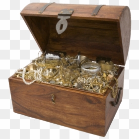 Old Treasure Chest Png, Transparent Png - treasure chest png
