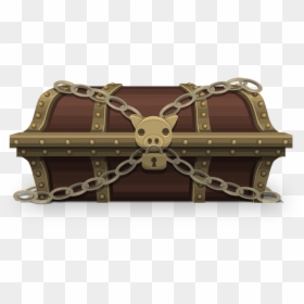 Locked Treasure Chest Transparent Background, HD Png Download - treasure chest png