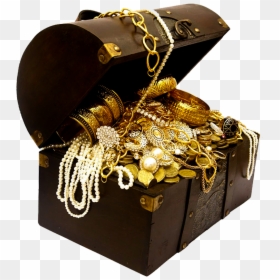 Treasure Chest Of Gold, HD Png Download - treasure chest png