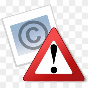 Warning Sign Vector, HD Png Download - copyright symbol png