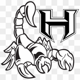 Horizon High School Logo, HD Png Download - scorpion png