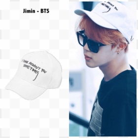 Jimin Wearing A Hat, HD Png Download - jimin png