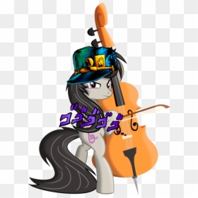 Octavia Pony, HD Png Download - jojo menacing png