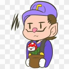 Cartoon, HD Png Download - waluigi png