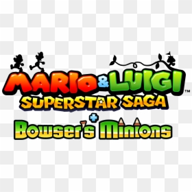 Mario And Luigi Superstar Saga Logo, HD Png Download - bowser png