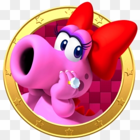 Birdo Mario Party, HD Png Download - waluigi png