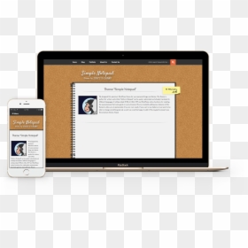 Mobile Device, HD Png Download - notepad png