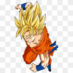 Goku Super Saiyan 1 Dbs, HD Png Download - super saiyan hair png