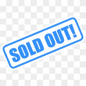 Sold Out White Png, Transparent Png - sold png