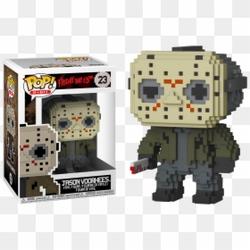 Funko Pop 8 Bits, HD Png Download - jason voorhees png